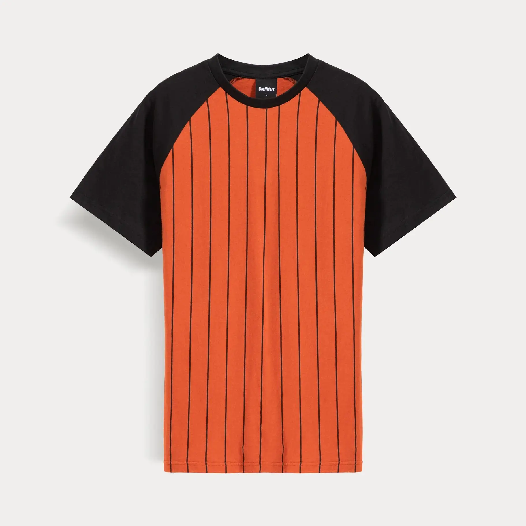 sleeve striped t-shirt