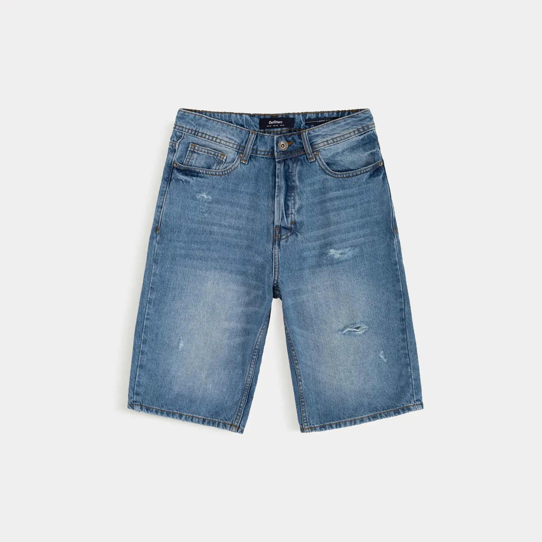 loose fit bermuda shorts